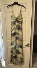 Floor Length Formal Dress Size Large From Express With Matching Silk Shawl