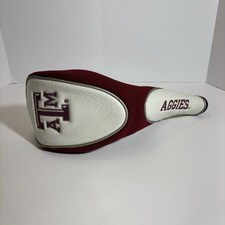 Texas A M University Aggies Driver Golf Head Cover Driver 1 Zipper J7