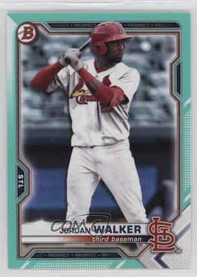 2021 Bowman Draft Aqua 20/199 Jordan Walker #BD-187 o8g