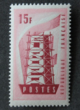 Timbre - FRANCE - EUROPA - YT1076 - Neuf ** - 1956