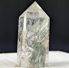 Garden Quartz Tower Point Clear Crystal Gemstone Chakra