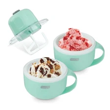 DASH My Mug Ice Cream Maker Machine (Aqua): Multi-Purpose Ice Cream Maker