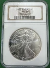 2000 $1 American Silver Eagle NGC MS69 Brown Label
