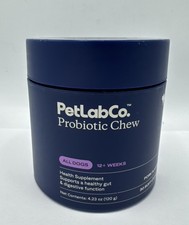 PetLab Co. Probiotic Chews for Large Dogs -Gut  Digestive Supplement -Pork