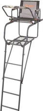 New Adjustable Rail 15.5' Climbing Ladder Tree Stand w/ Mesh Seat, Hunting Gear