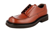 PRADA Leather RUNWAY Bulky Dress Shoes - 2EG311 - Brown - NEW -  US 11 EU 44