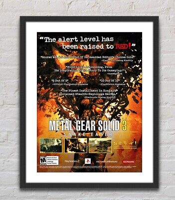 METAL GEAR SOLID 3: SNAKE EATER Poster (A2)