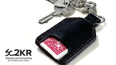 SC2KR (Signed Card to Keyring) by GRUM Handcrafted magic tricks