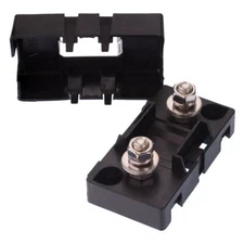 Panel Mount Midi Fuse Holder with Cover Auto Car Truck 12V 24V