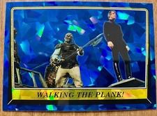 2023 Topps Star Wars Chrome Sapphire ROTJ Walking The Plank #169
