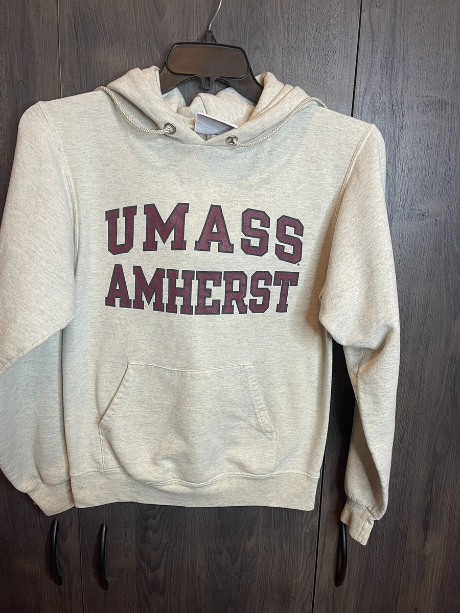 Champion Reverse Weave UMass スウェット L Vintage Champion UMASS Amherst Hoodie Sweatshirt Adult XS Gray