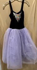 Costume Gallery LC purple Dress W/Tulle Bottom. Ballet, Lyrical, Contemporary