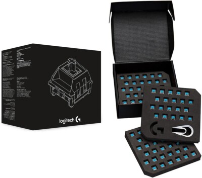 Logitech G Pro X Gaming Keyboard Switch Kit - GX Blue CLICKY