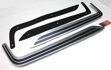 NEW Trim Parts: MP5801 / 1968-1969 Coronet R/T Hood Insert Satin Chrome