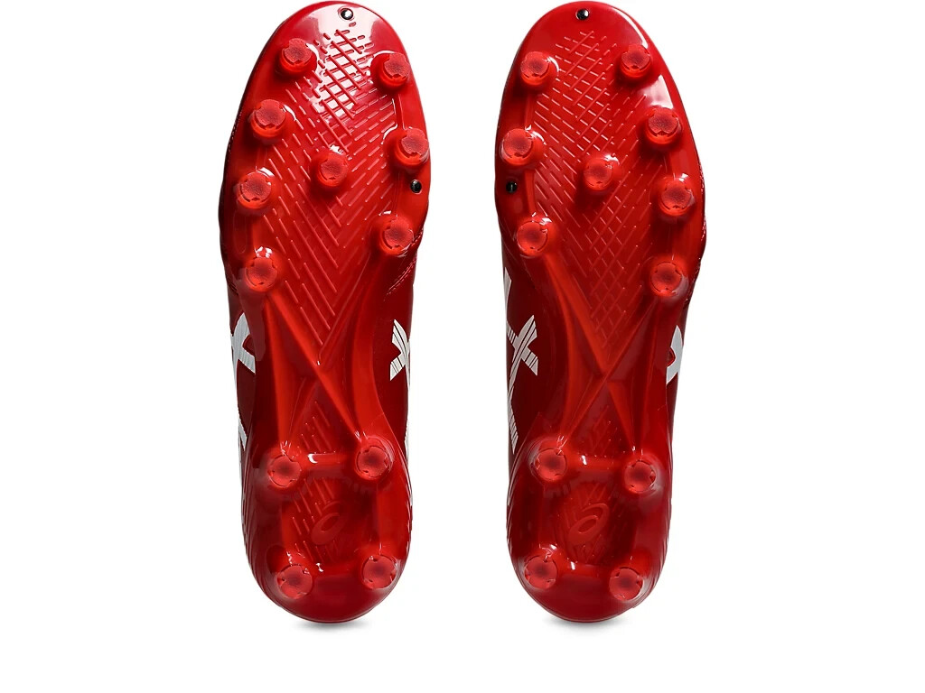 【ASICS】x-fly5 27.0 ASICS DS LIGHT X-FLY 5 1101A047 601 Classic Red White Soccer