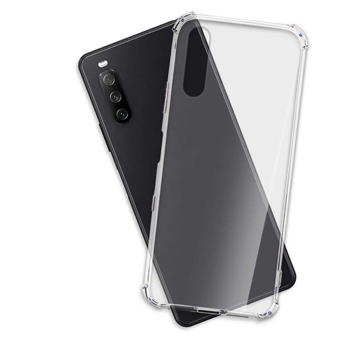 Kwmobile Cover In Silicone TPU Per Sony Xperia 10 III – Stone Dust