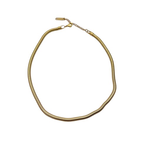 Marrin Costello Rope Chain Necklace Gold Tone 16-18"