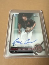 2022 Bowman Chrome Gavin Conticello 1st Auto CPA-GC Diamondbacks Autograph