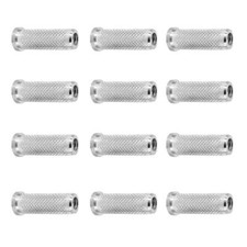 Pack of 12 Hunting Archery Carbon Shaft Aluminum Arrow Inserts 0.244 inch