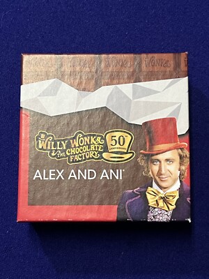 ウィリンキー　anne アニー　アランタグ付き Alex and Ani Willy Wonka and the Chocolate Factory Golden Ticket