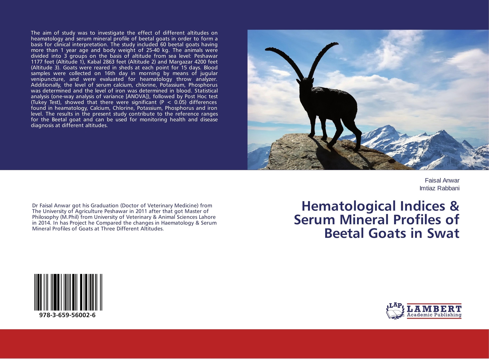 Thumbnail - Faisal Anwar (u. A.) | Hematological Indices & Serum Mineral Profiles