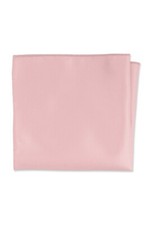 Tuxedo Pocket Square Jim's Formalwear Expressions Rose Petal Pink Tea Rose