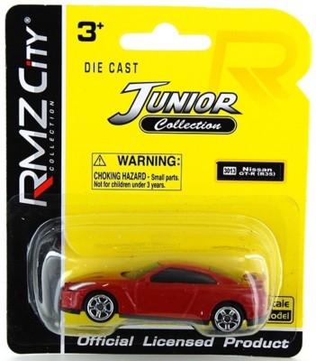 RMZ City RMZ 342013R Nissan GTR rot - 3'' lang ca. - Brandneu in Verpackung