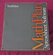 Rzadki arkusz kalkulacyjny Vintage Math Plan SW od Word Perfect - Pierwsza wersja