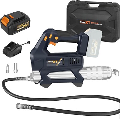 MAXXT Akku Fettpresse 20V, 4.0Ah, 20000 PSI, 6-stufig, inkl. Akku und Ladegerät