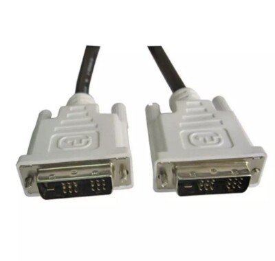 Lot of 5 - DVI-D to DVI-D SUPER DVI Monitor M M Male 2 Male DVI Cable PC,LCD TV