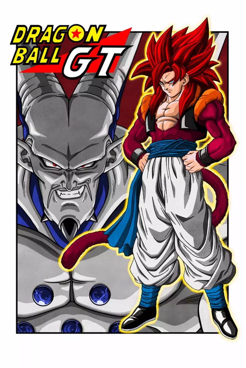 Gogeta ssj4 dragon ball z - online puzzle