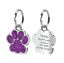 thumbnail 9 - Personalised Pet Tags Engraved Dog Cat Charm Glitter Name Collar Animal ID Neck