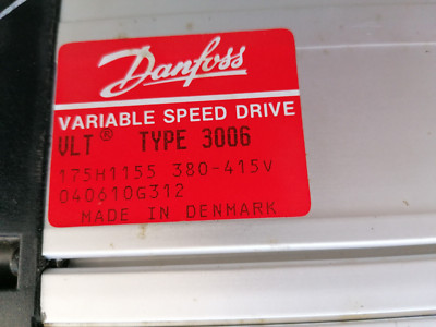 Danfoss VLT Type 3006 Variable Speed Drive Frequenzumrichter 175H1155 380-415V