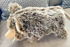 Steiff Dalle Wild Boar Pig 12 ins Spiky Mohair 1960s Tusks Button Vintage Nice