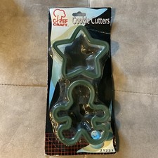 Chef Craft Cookie & Cutters Star & Gingerbread Man