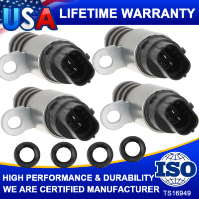 4 Camshaft Timing Solenoid Valve VCT VVT For Ford F-150 Lincoln 3.5L 5.0L 17-24