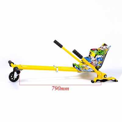 Hover Go Kart Car Seat Adjustable Holder Stand Self Balance Scooter + FREE GIFTS