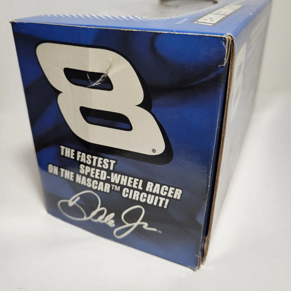 Speed-Wheel Racer 2004 Dale Earnhardt Jr Action Figure #8 Friction Powered - Image 4 of 4