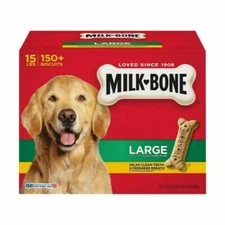 Milk-Bone Original Dog Biscuits for Large Dogs - Pack of 150