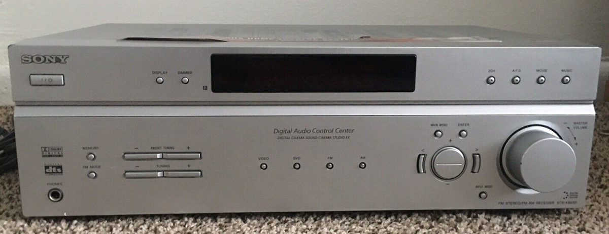 Sony Receiver STR-K665P Digital Surround Audio Home Theater System