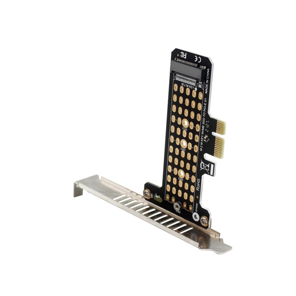 PH41-X1 M.2 NVME SSD to PCIeX1 Adapter Expansion Card X1 X4 X8 X16 Card ...