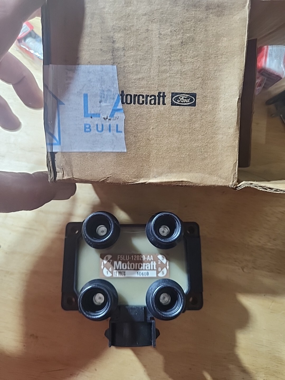 Nos Ford 4.6 Coil Pack F150 Thunderbird Mustang Gt OEM F5LU12029AA 1996