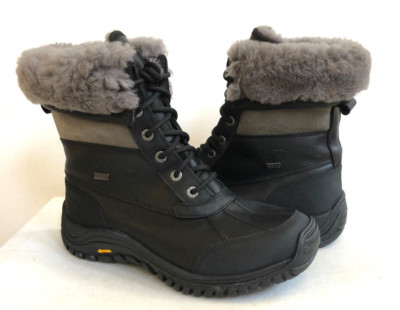 UGG ADIRONDACK II BLACK GREY GRAY Bella WATERPROOF Boot US 11 / EU 42 / UK 9