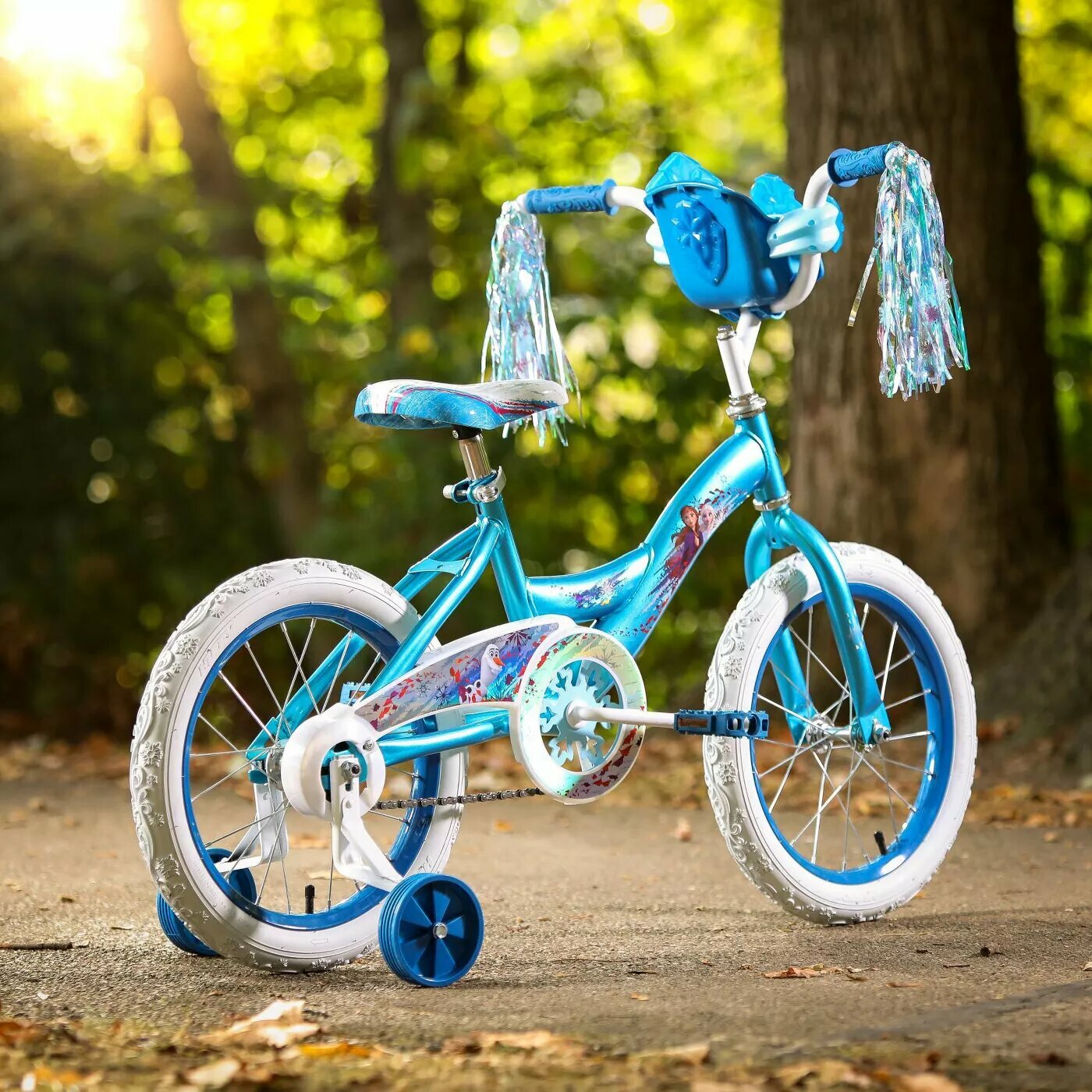 12 frozen bike with doll carrier