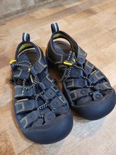 KEEN Water Hiking Shoes Black Yellow Size 12 Unisex Kids Child Youth