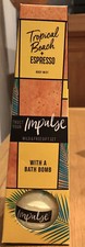 Impulse Gift Set - Tropical Beach & Espresso- Body Mist & Bath Bomb