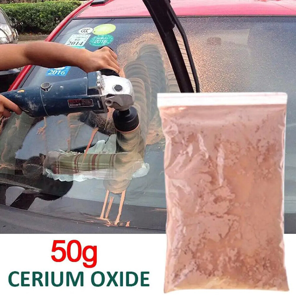 50g Cerium Oxide Powder for Glass Scratch Repair & Polishing Tool