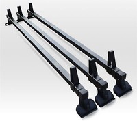 DachträGer Peugeot Partner 2016-2019 3-Stangen System Schwarz