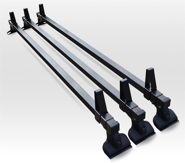 DachträGer Peugeot Partner 2016-2019 3-Stangen System Schwarz-image
