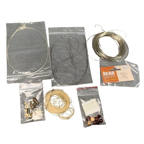 Jewelry Making Kit: Beadsmith Bead Wire Beads Cords & Findings